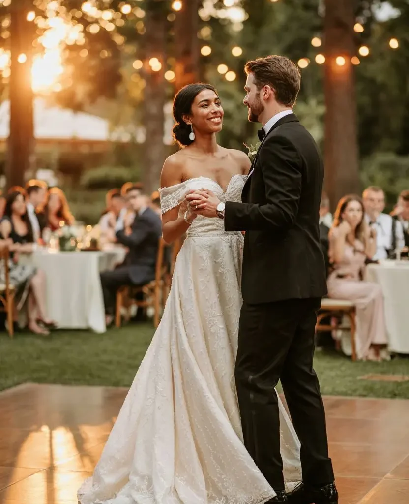 small backyard wedding 3