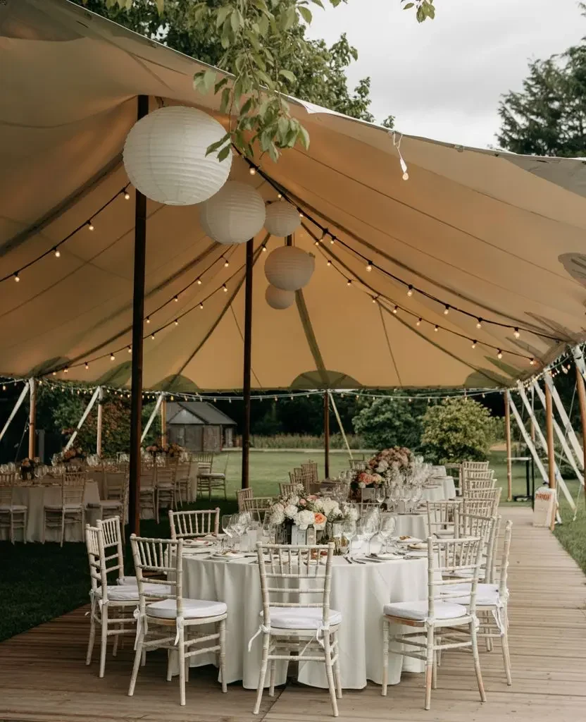 small backyard wedding 16