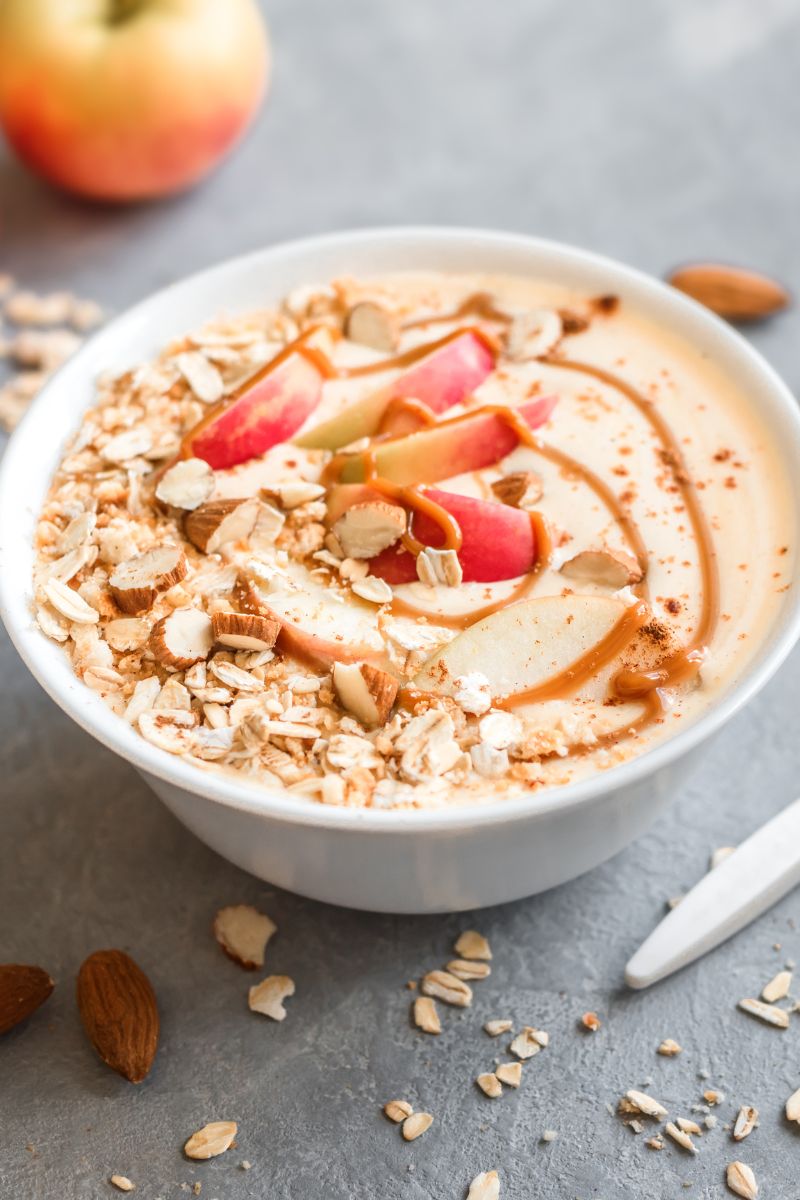 apple pie overnight oats