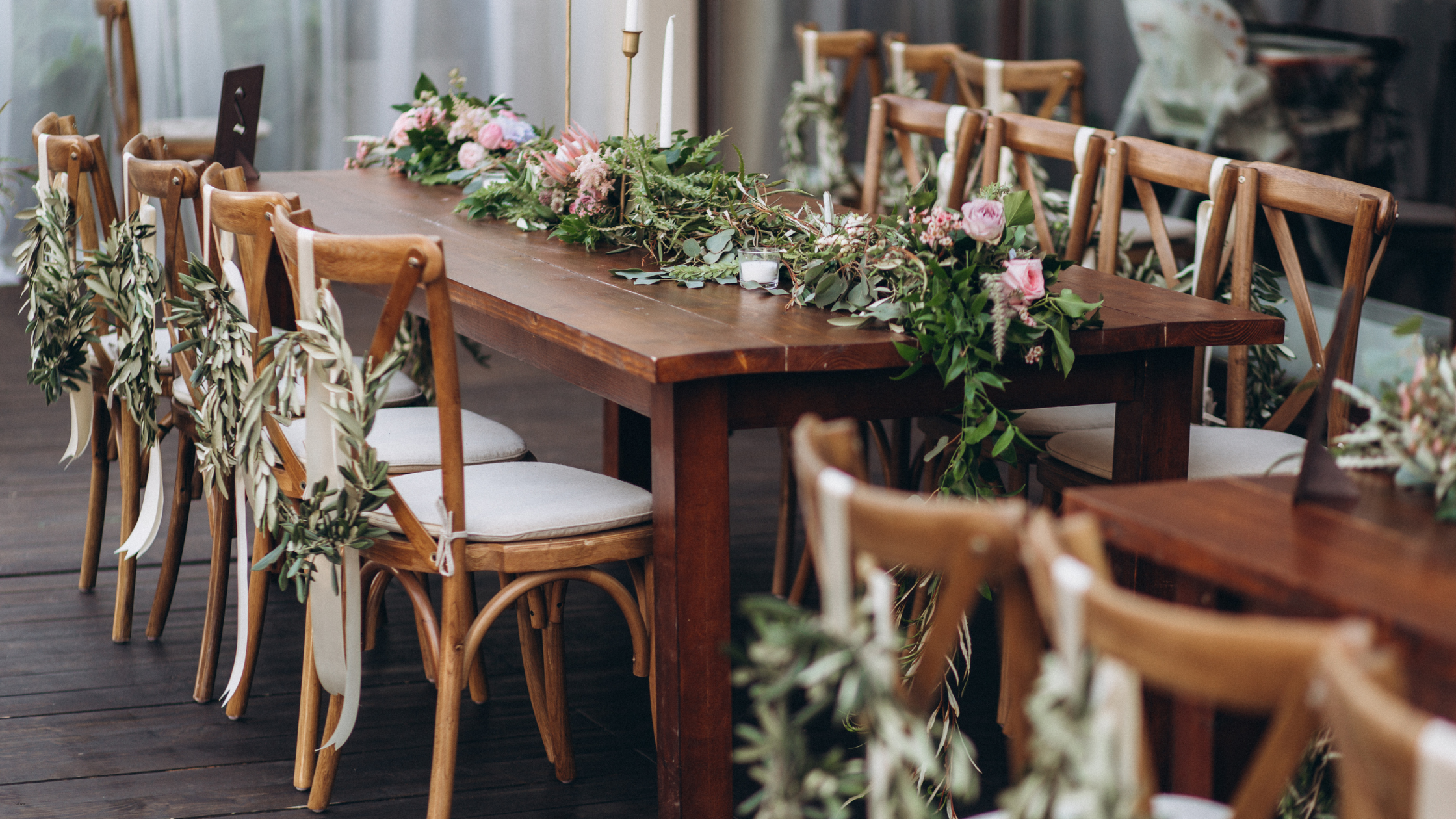 mixed wooden chairs