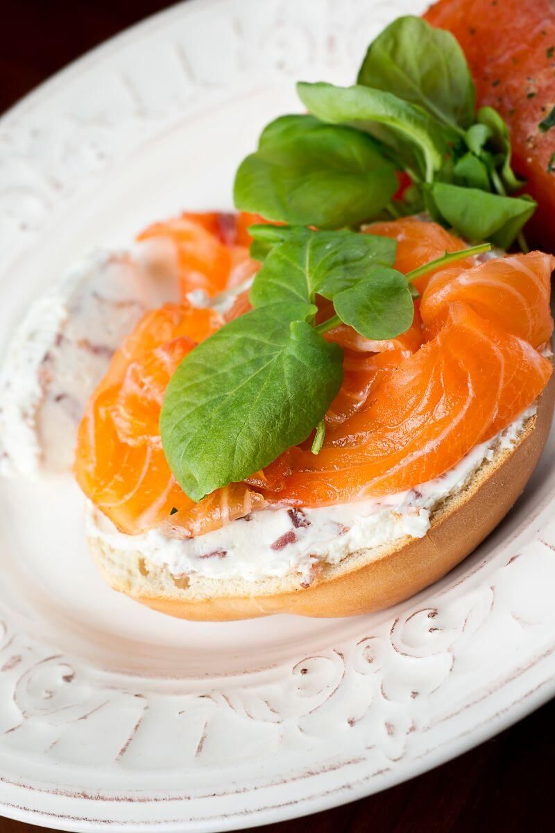 Hearty Salmon Morning Stack