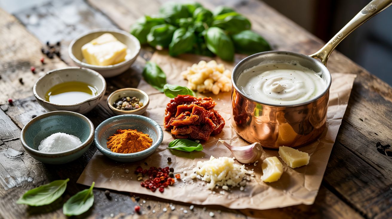 ingredients of marry me chicken pasta