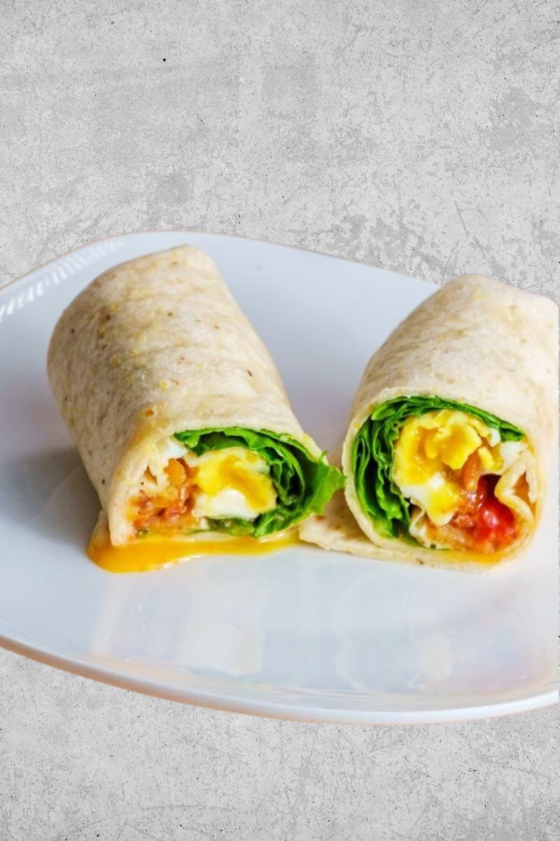 on the go egg wrap