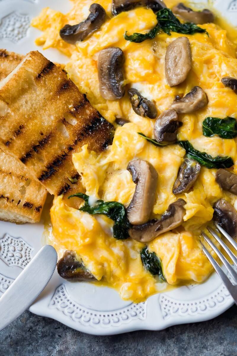 scramble mushroom