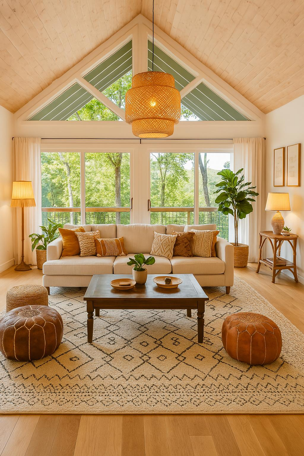boho living room