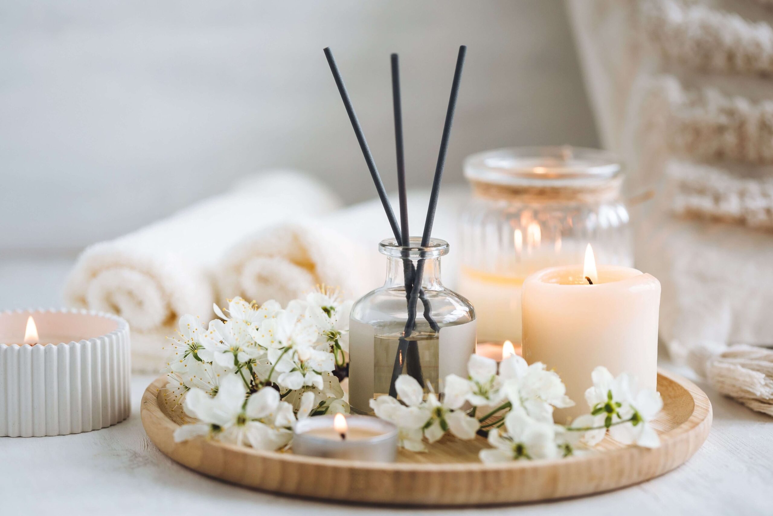 summer hydrangea table decor