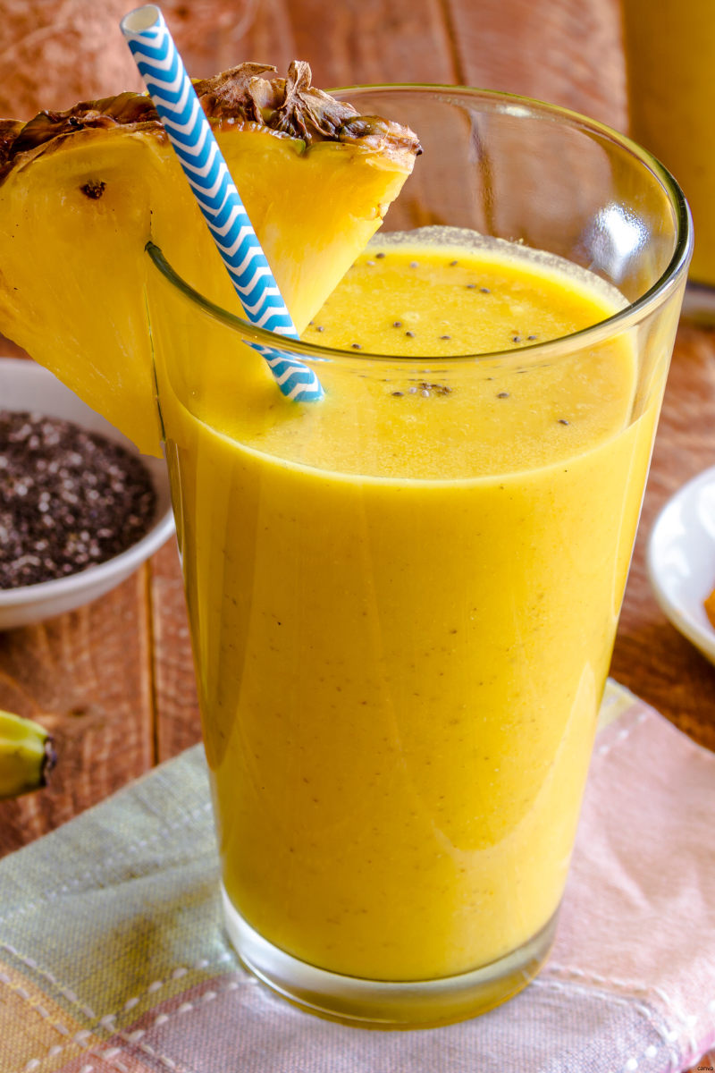 tropical sunrise smoothie
