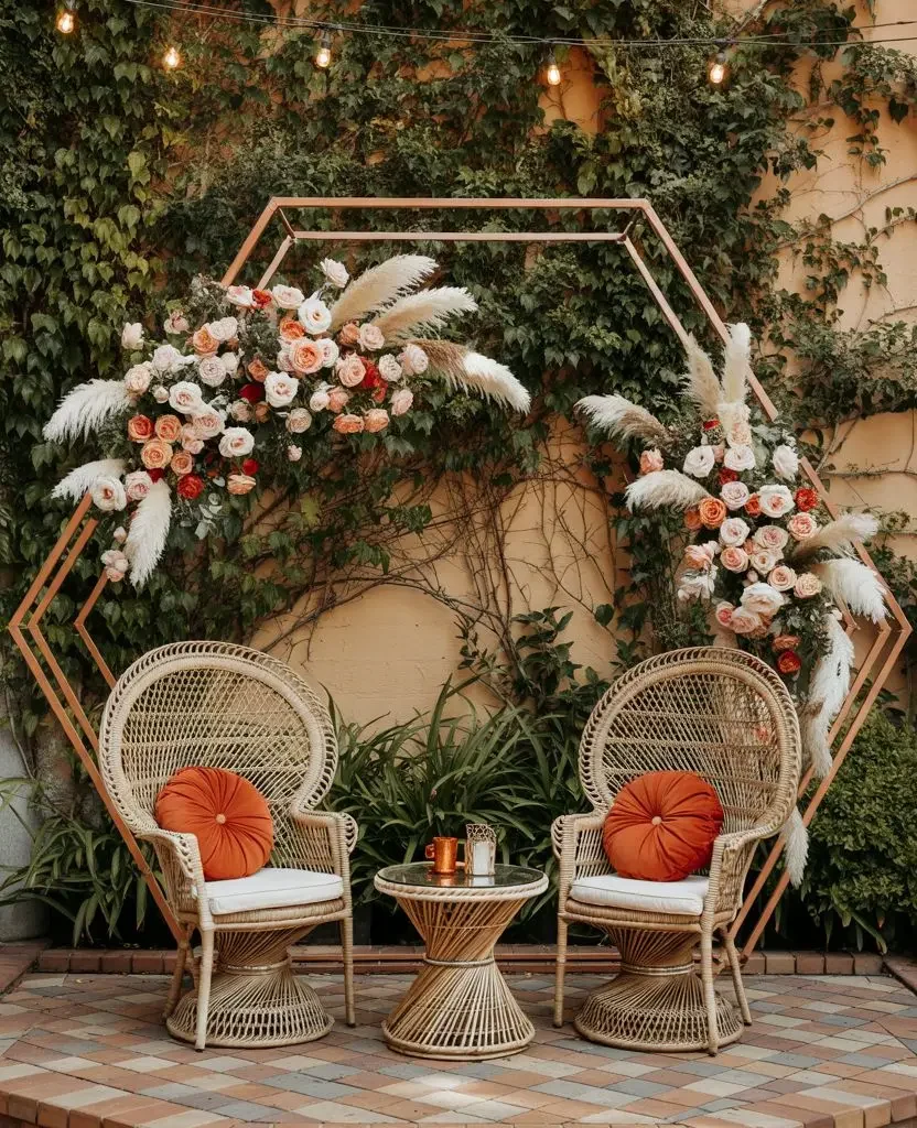 small backyard wedding 14