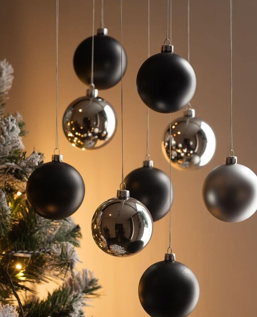 Elegant Black Christmas Tree Decorations for a Modern Holiday Look ...