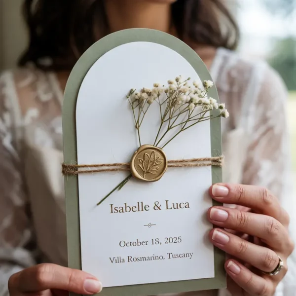 boho wedding invitation ideas