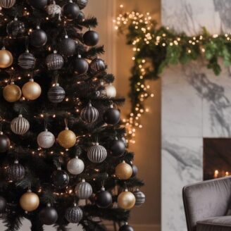 black-christmas-tree-decorations