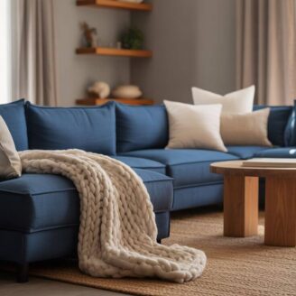 blue-couch-living-room-warm-neutral-textures