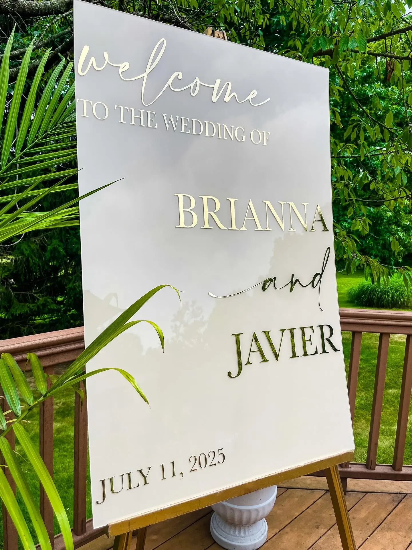wedding welcome sign ideas 2