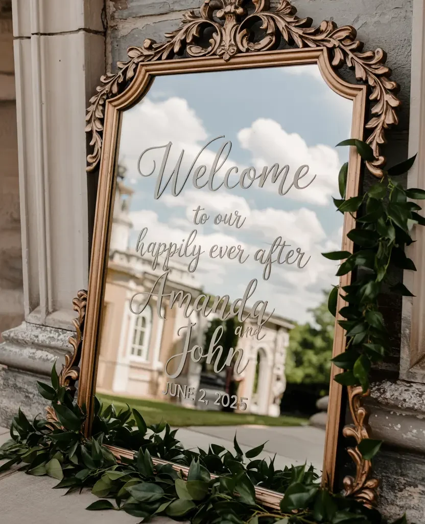 wedding welcome sign ideas 1