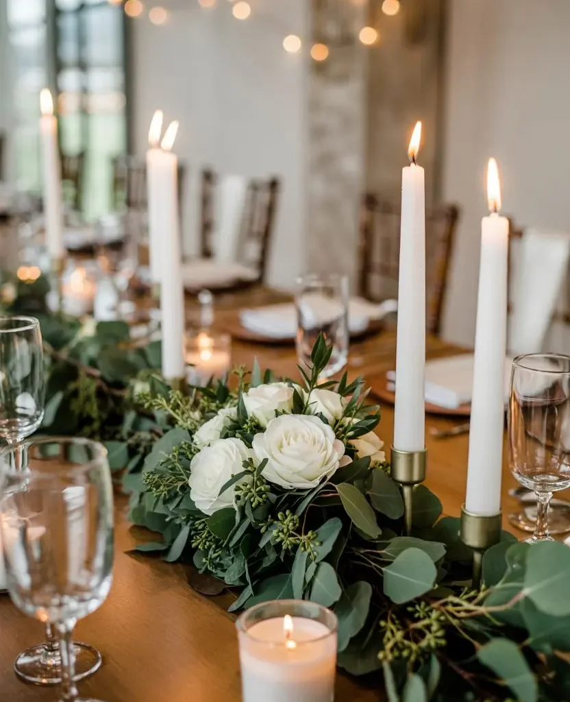 round table wedding centerpiece ideas 7