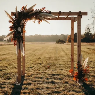 fall-wedding-arch