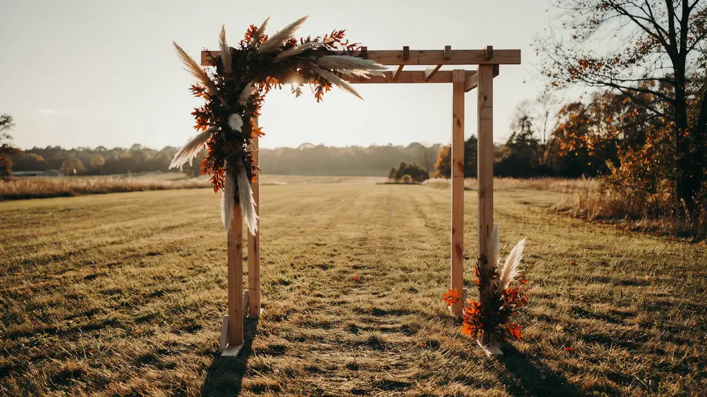 fall-wedding-arch