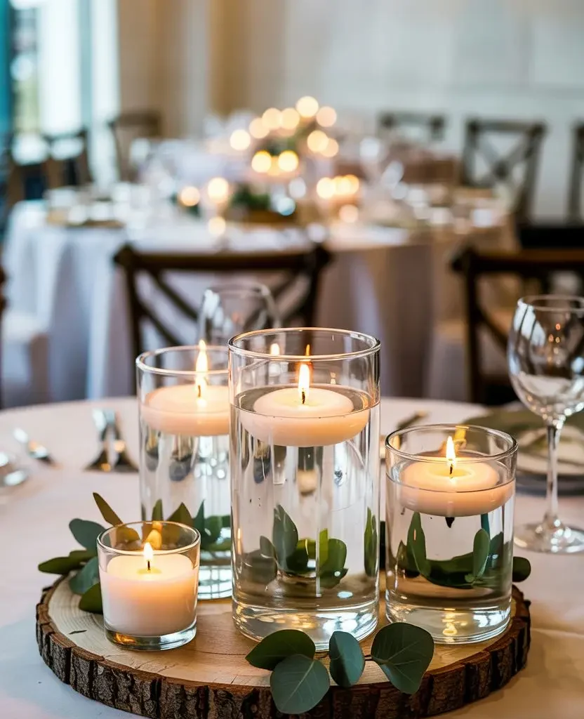 round table wedding centerpiece ideas 15