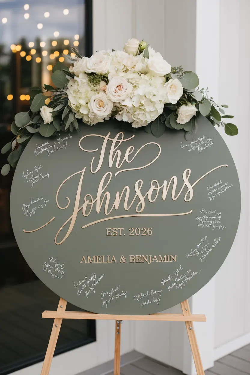 wedding welcome sign ideas 16