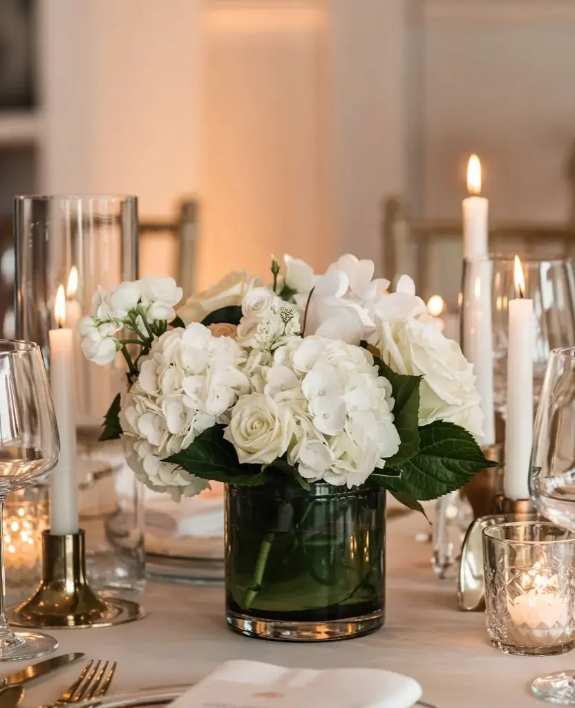 round table wedding centerpiece ideas 12