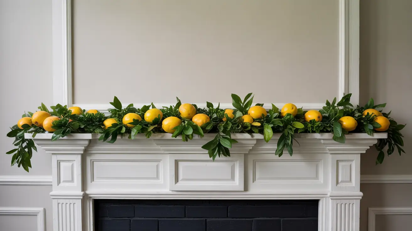lemon-garland-fireplace-mantels