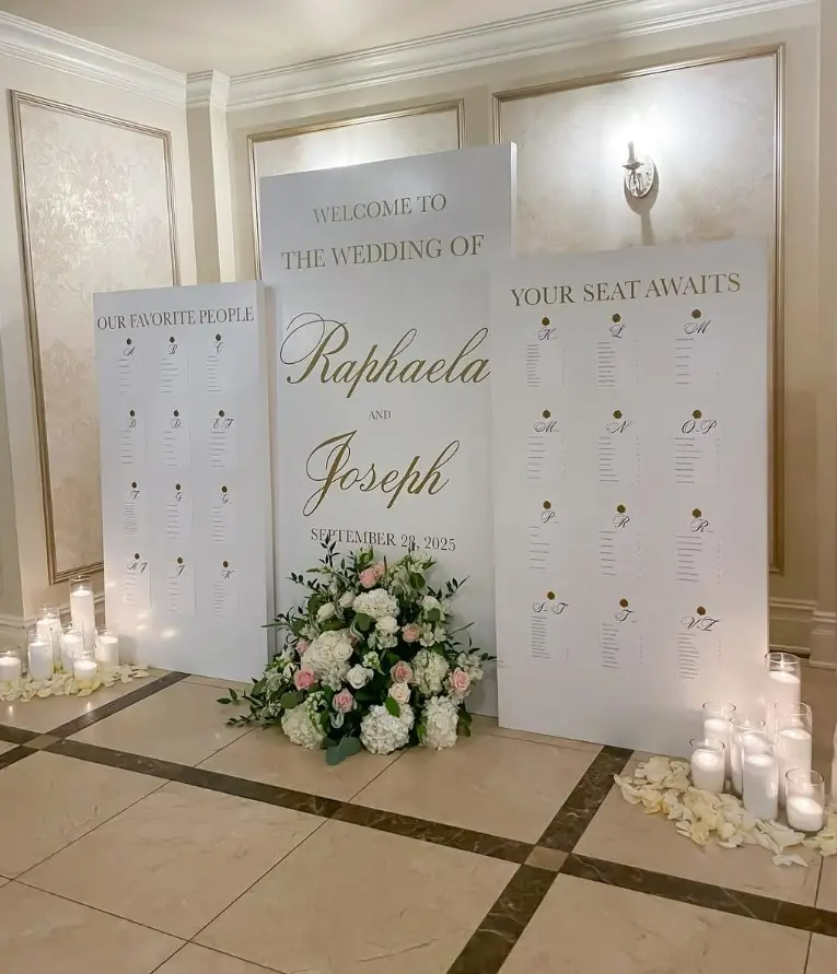 wedding welcome sign ideas 14